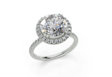 Aloria Round Engagement Ring