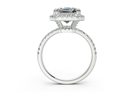 Aloria Asscher Engagement Ring