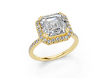 Aloria Asscher Engagement Ring