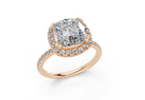 Aloria Square Cushion Engagement Ring