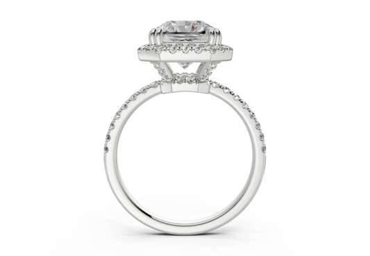 Aloria Square Radiant Engagement Ring