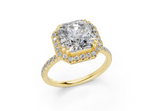 Aloria Square Radiant Engagement Ring