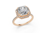 Aloria Square Radiant Engagement Ring