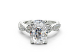 Zanira Elongated Cushion Engagement Ring