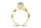 Zanira Elongated Cushion Engagement Ring