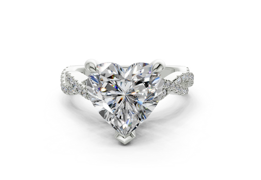 Zanira Heart Engagement Ring