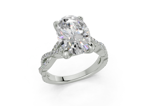 Zanira Oval Engagement Ring