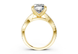 Zanira Square Cushion Engagement Ring