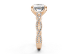 Zanira Square Radiant Engagement Ring