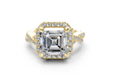 Aspen Asscher Engagement Ring