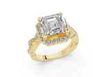 Aspen Asscher Engagement Ring