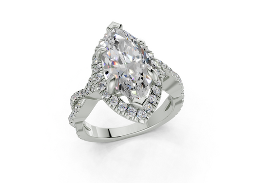 Aspen Marquise Engagement Ring