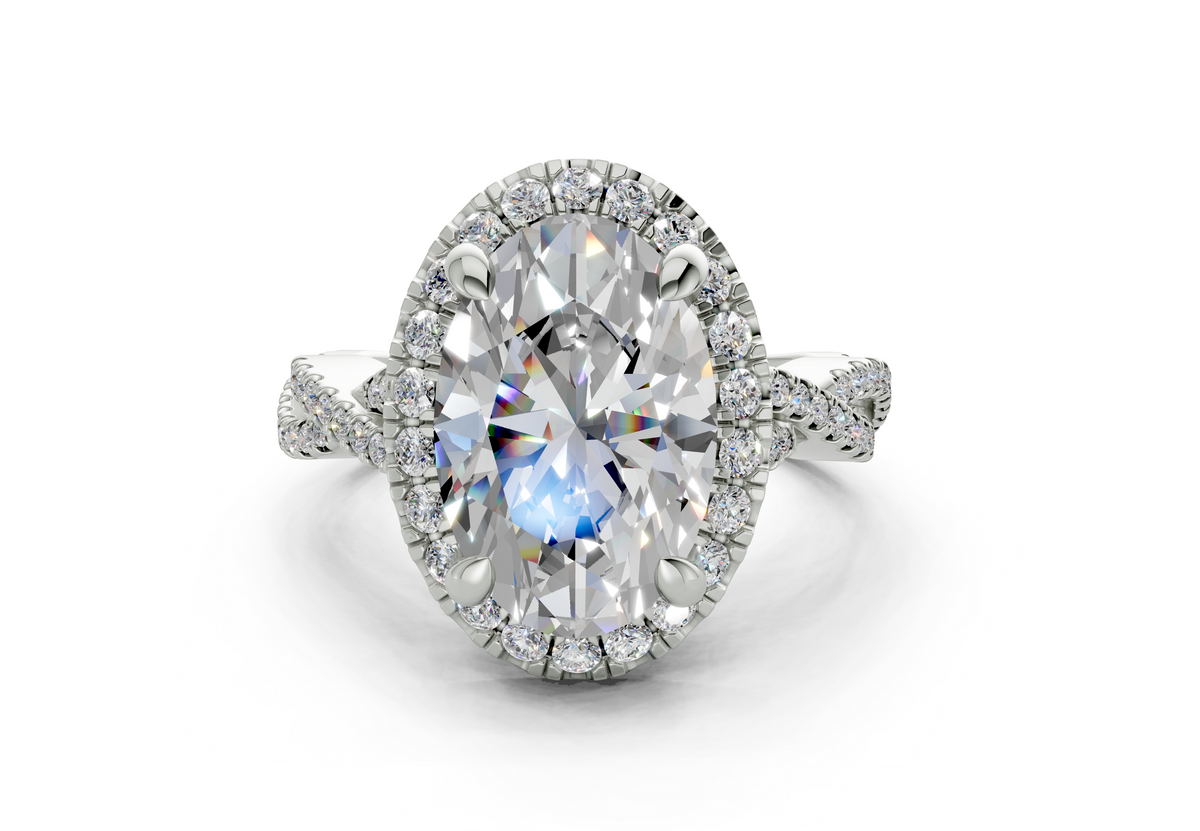 Aspen Oval Engagement Ring