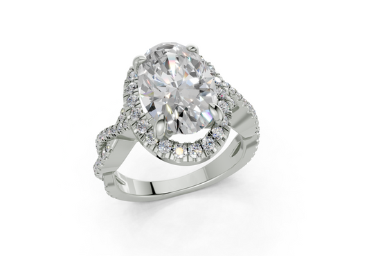 Aspen Oval Engagement Ring