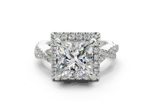 Aspen Princess Engagement Ring