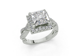 Aspen Princess Engagement Ring