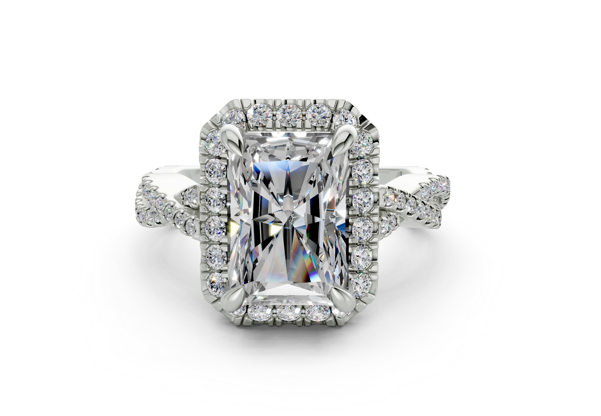 Aspen Radiant Engagement Ring