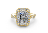 Aspen Radiant Engagement Ring