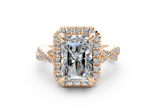 Aspen Radiant Engagement Ring