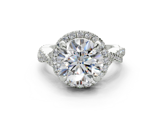 Aspen Round Engagement Ring