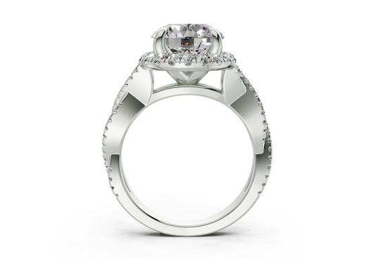 Aspen Round Engagement Ring