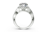 Aspen Square Cushion Engagement Ring