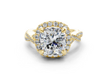 Aspen Square Cushion Engagement Ring