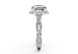 Aspen Square Radiant Engagement Ring