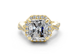 Aspen Square Radiant Engagement Ring