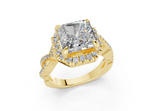 Aspen Square Radiant Engagement Ring