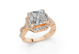 Aspen Square Radiant Engagement Ring