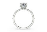 Calla Elongated Cushion Engagement Ring