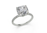 Calla Square Radiant Engagement Ring