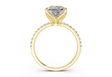 Calla Square Radiant Engagement Ring