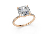 Calla Square Radiant Engagement Ring