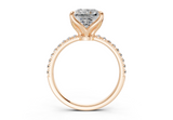 Calla Square Radiant Engagement Ring