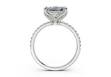 Calla Asscher Engagement Ring