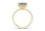 Calla Asscher Engagement Ring