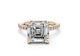 Calla Asscher Engagement Ring