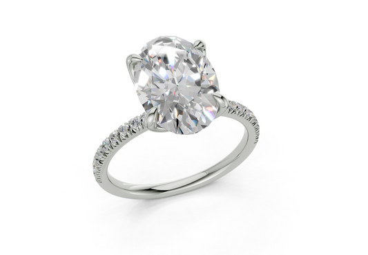 Calla Oval Engagement Ring