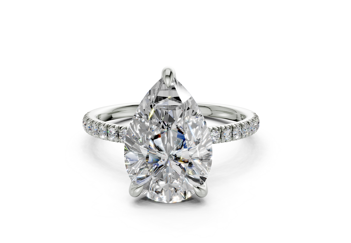 Calla Pear Engagement Ring