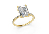 Calla Radiant Engagement Ring