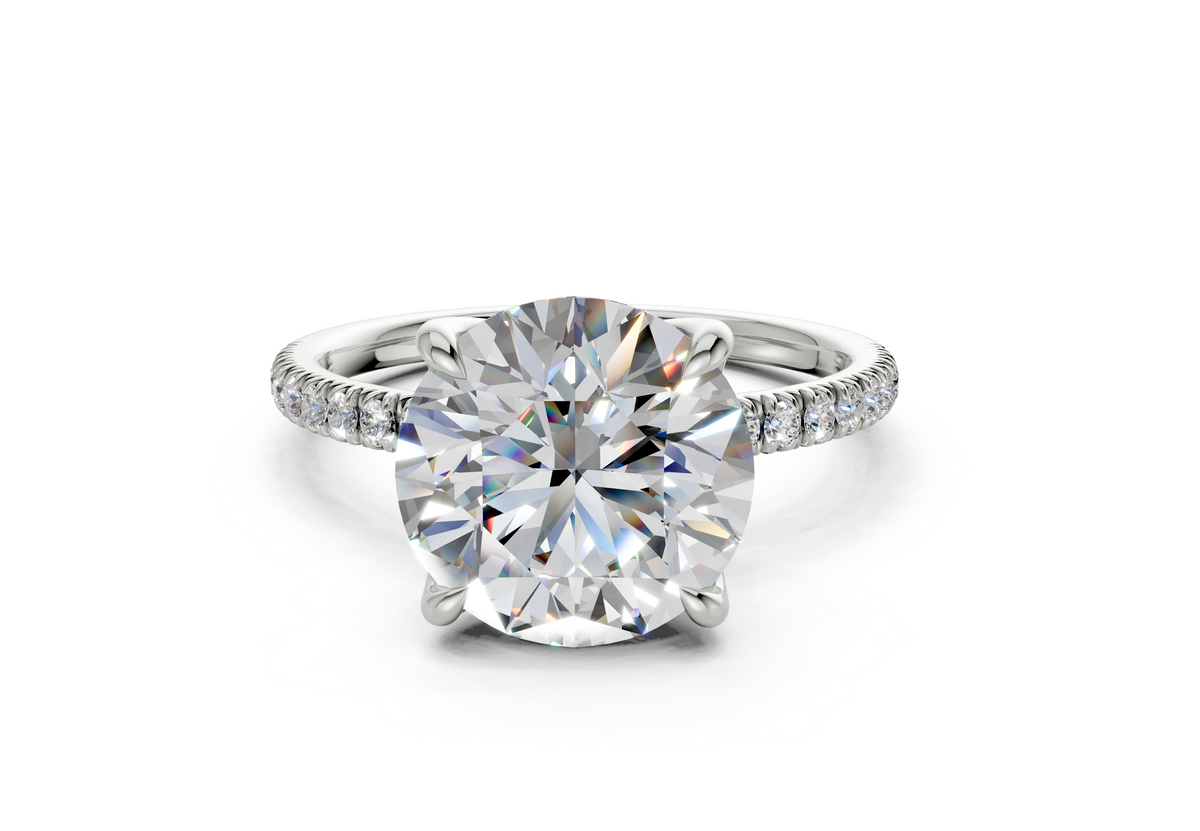 Calla Round Engagement Ring