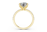 Calla Round Engagement Ring