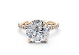 Calla Round Engagement Ring