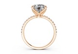 Calla Round Engagement Ring