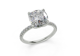 Calla Square Cushion Engagement Ring