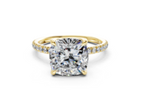 Calla Square Cushion Engagement Ring