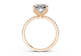 Calla Square Cushion Engagement Ring