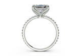 Verona Asscher Engagement Ring